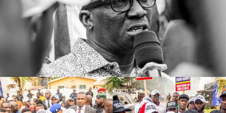 They Will Not Stop Me – Gov Monday Okpebholo Vows To Continue Battle Against Cultism