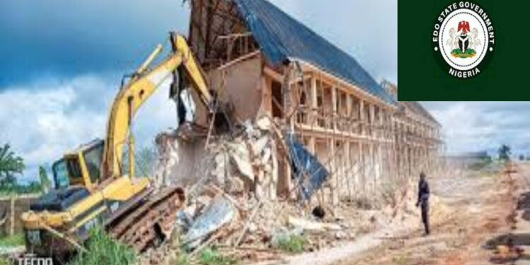 Edo State Govt Releases Details of Buildings to Be Demolished Soon in Edo State