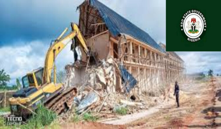 Edo State Govt Releases Details of Buildings to Be Demolished Soon in Edo State