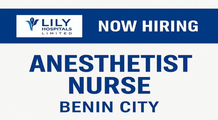 Anesthetist Nurse at Lily Hospitals Limited