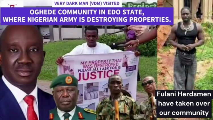 VDM Calls on Edo Govt to Intervene in Oghede Community, Shares His Experience and Observations