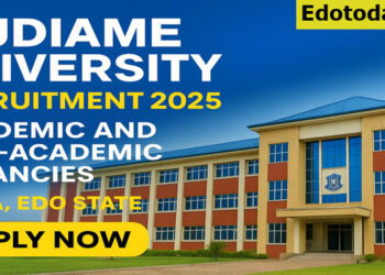 Mudiame University Recruitment 2025