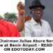 Labour Party Chairman Julius Abure Sends Thugs to Attack Mama Pee at Benin Airport