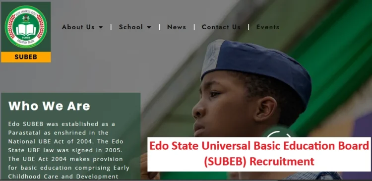 Edo SUBEB Recruitment