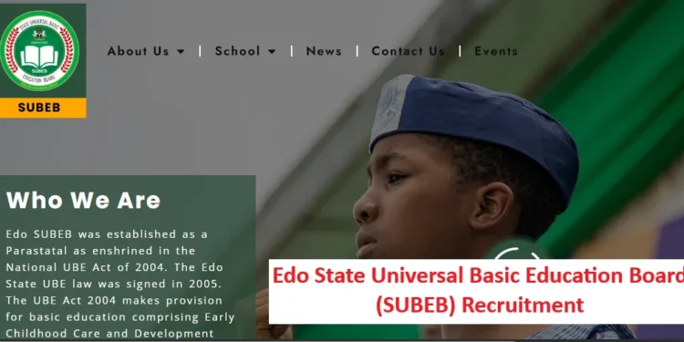 Edo SUBEB Recruitment