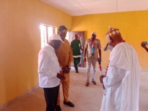 How Oshiomhole Commissioned ₦222 Million Classrooms Where Pupils Still Sit on the Floor