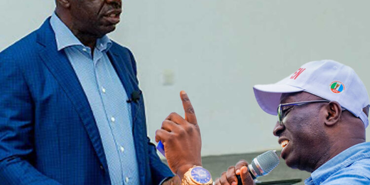 Tension in Edo as Okpebholo Orders Probe Into Obaseki’s Government Projects