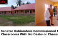 How Senator Oshiomhole Commissioned ₦222 Million Classrooms With No Desks or Chairs in Edo