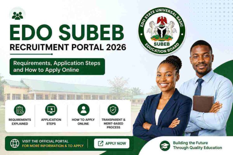 Edo SUBEB Recruitment Portal