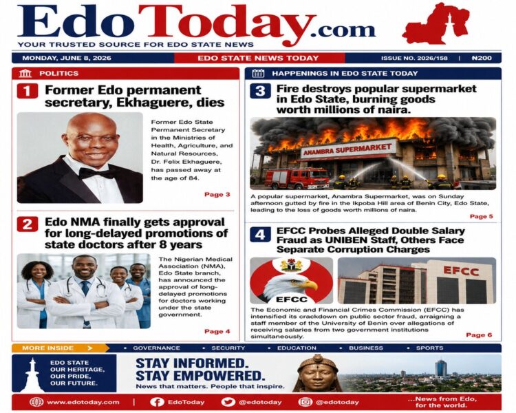 Latest News in Edo State Today