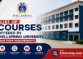 Courses Offered at Wellspring University and Their Requirements