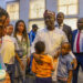 Governor Monday Okpebholo addressing Edo returnees evacuated from South Africa after xenophobic attacks at Government House, Benin City.