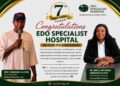Mudiame University Vice Chancellor Congratulates Edo Specialist Hospital on 7th Anniversary