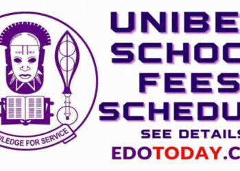 UNIBEN School Fees 2026/2027