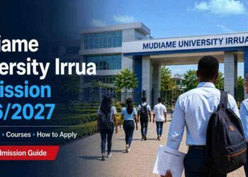 Mudiame University Admission 2026/2027: