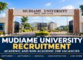 Mudiame University Irrua Open New Recruitment for Academic and Non-Academic Staff (Sept 2026) 