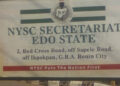 NYSC Office in Benin City
