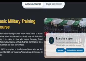 Direct Link to Apply for Nigerian Air Force BMTC 47/2026 Recruitment Exercise