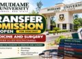 Mudiame University Opens Transfer Admission for Medicine and Surgery